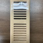 Top Mount 4" x 10" Unfinished Oak Vent