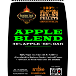 APPLE BLEND LUMBER JACK BBQ PELLETS