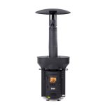 Q-STOVES Q05C Q-FLAME OUTDOOR WOOD PELLET PATIO HEATER