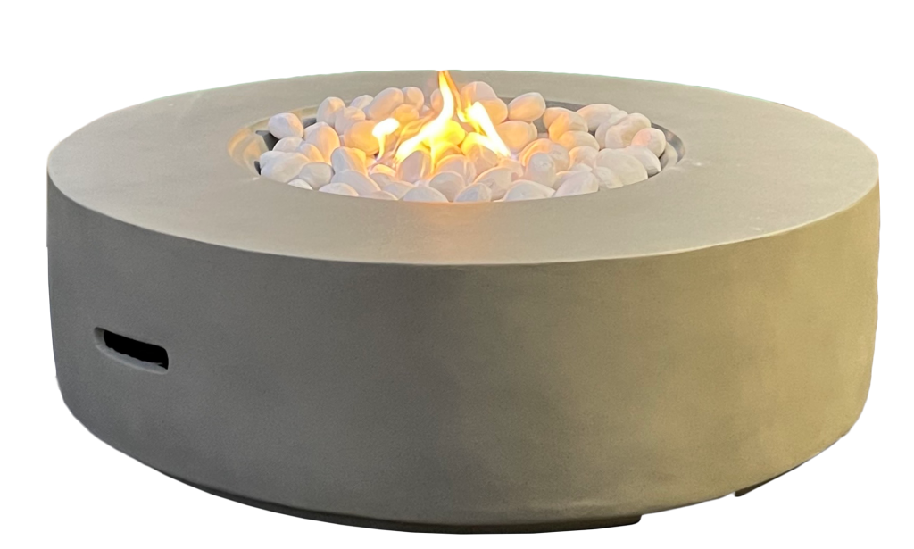 Round Fire Pit United Floors Peace River BBQ Grill Peace River